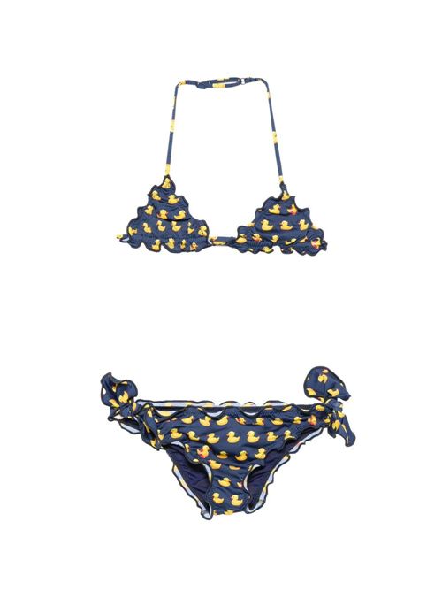 Slip e bikini blu per bambina MC2 SAINT BARTH | CRIS001/03152L